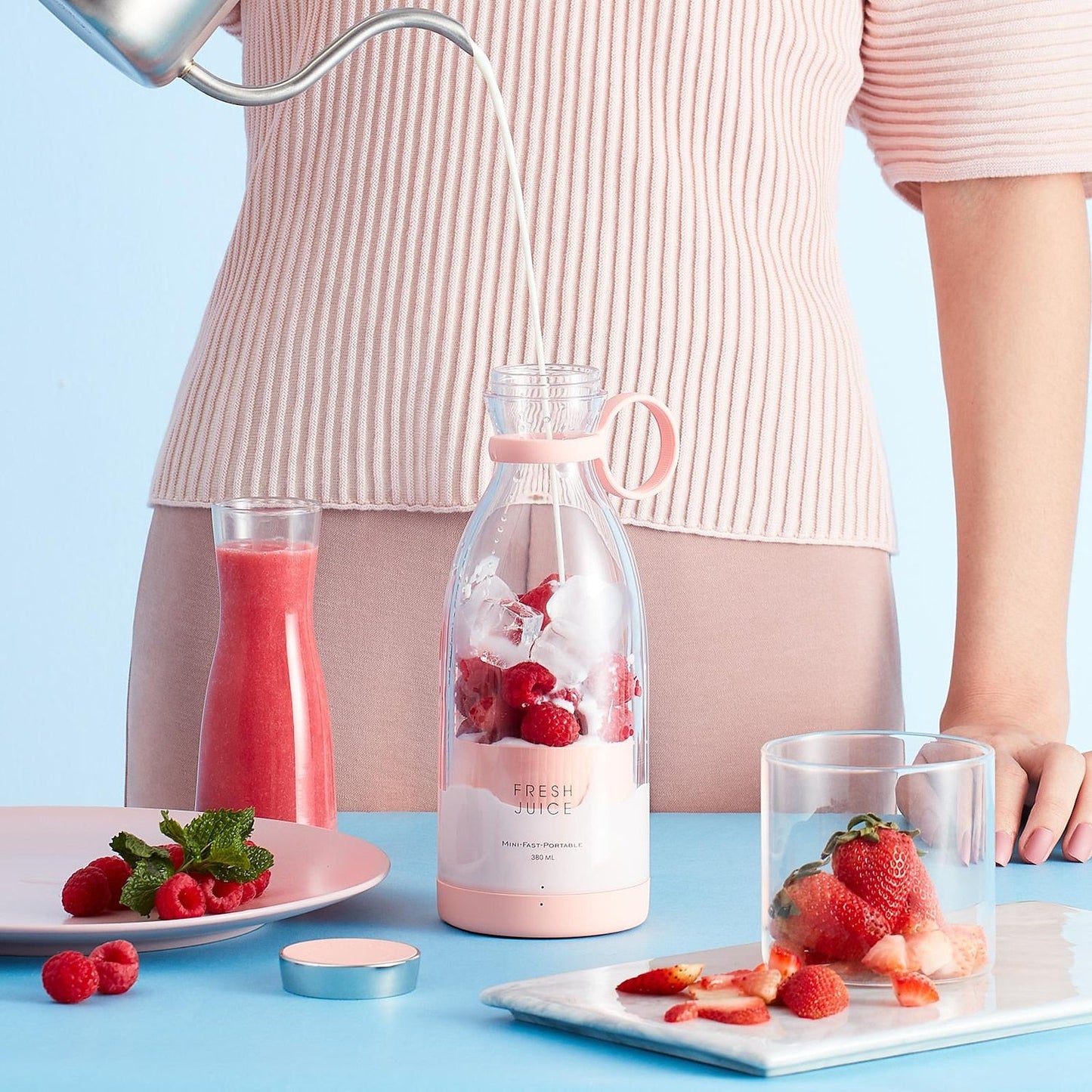 Portable Electric Blender Bottle